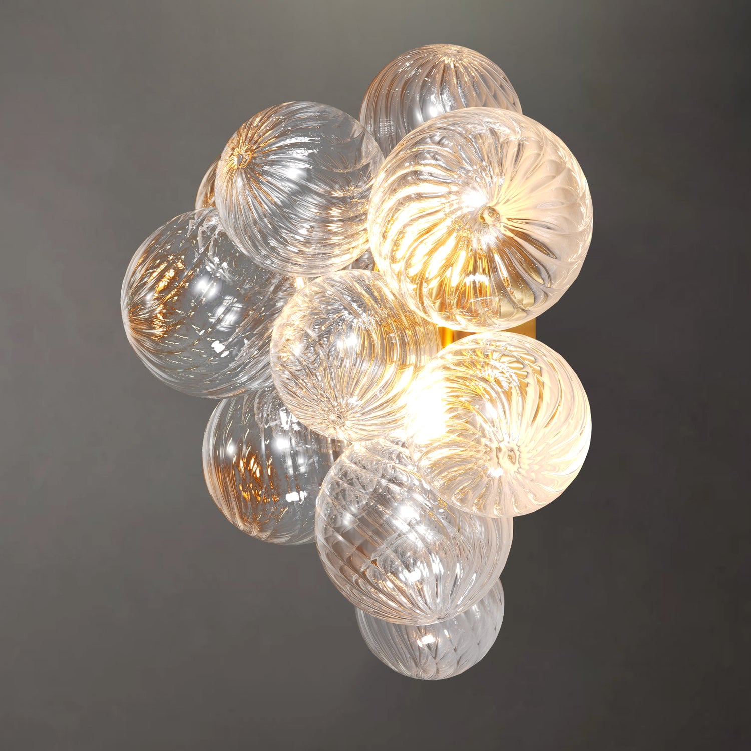 Bubble Wall Sconce Single - Copper