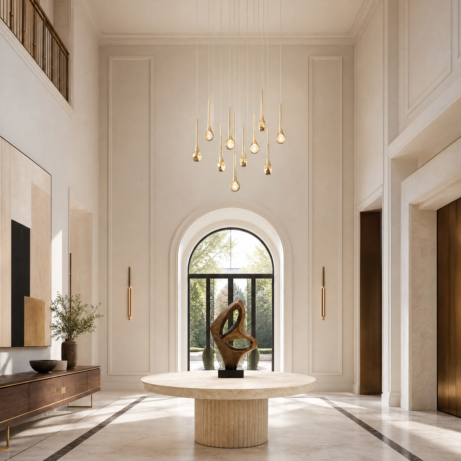 Adeline Crystal Raindrop Chandelier