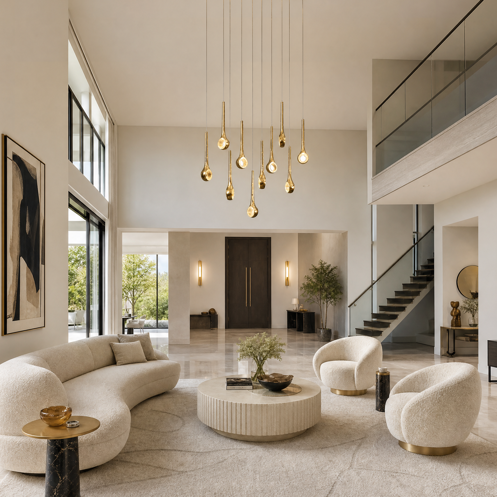 Adeline Crystal Raindrop Chandelier