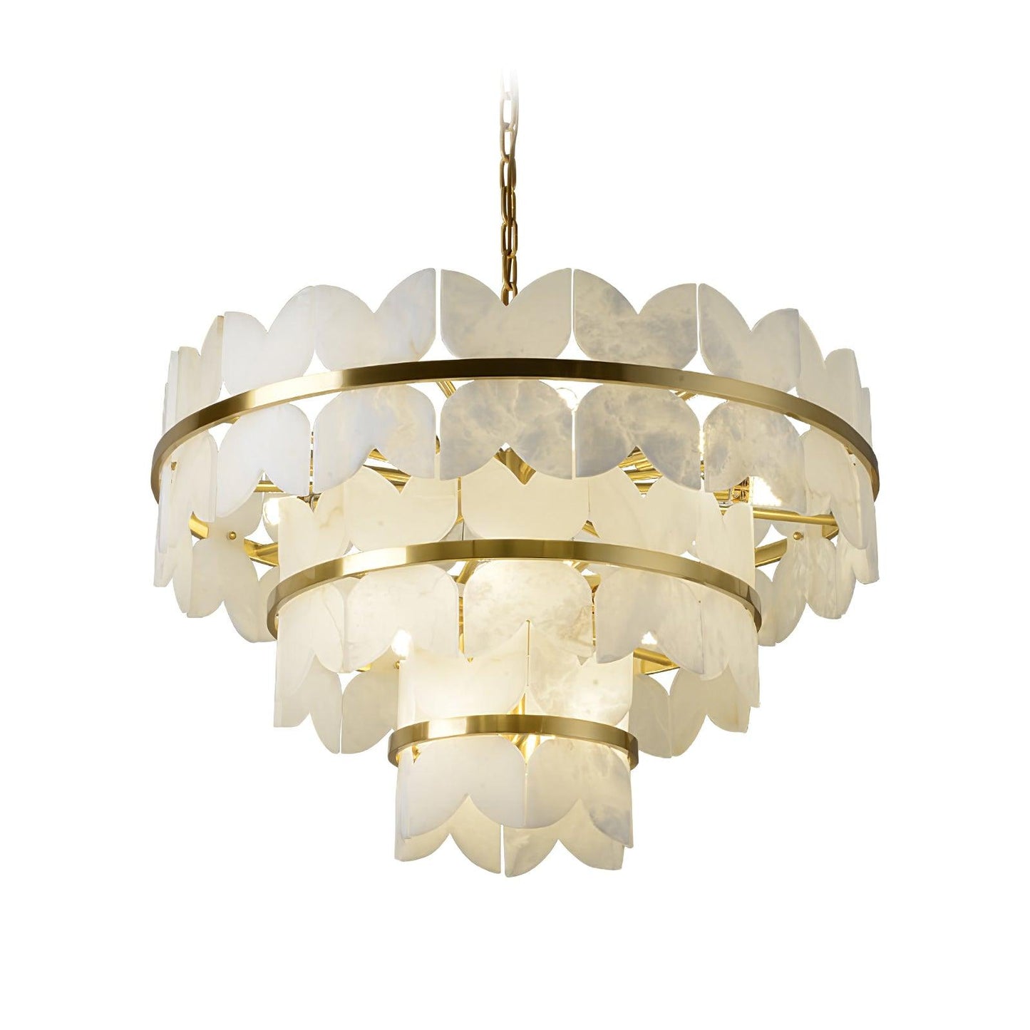 Alabaster Cloudscape Chandelier - YIOSI