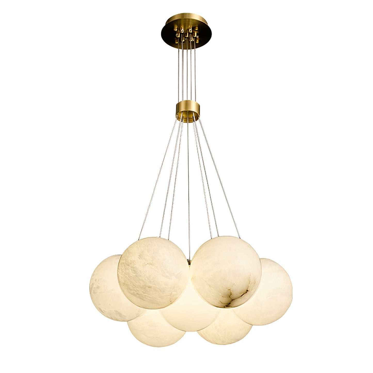 Alabaster Balls Chandelier - YIOSI