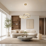 Aletta Slim Halo Chandelier