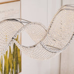 Alon Crystal Chandelier Luxury LED Pendant Light
