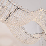 Alon Crystal Chandelier Luxury LED Pendant Light
