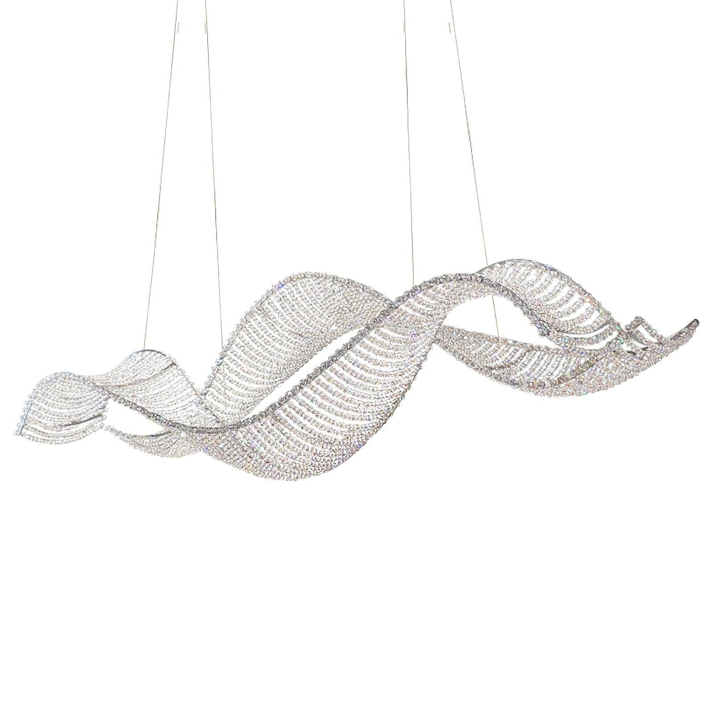 Alon Crystal Chandelier Luxury LED Pendant Light