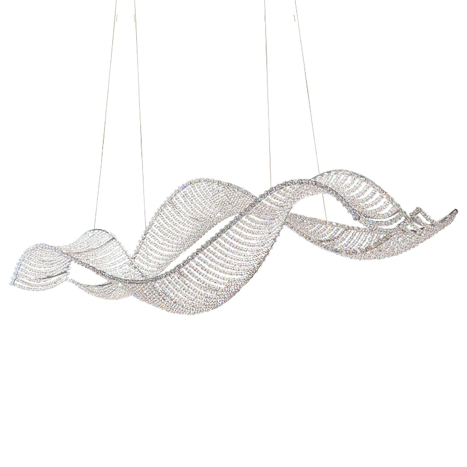 Alon Crystal Chandelier Luxury LED Pendant Light