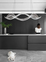 Alon Crystal Chandelier Luxury LED Pendant Light