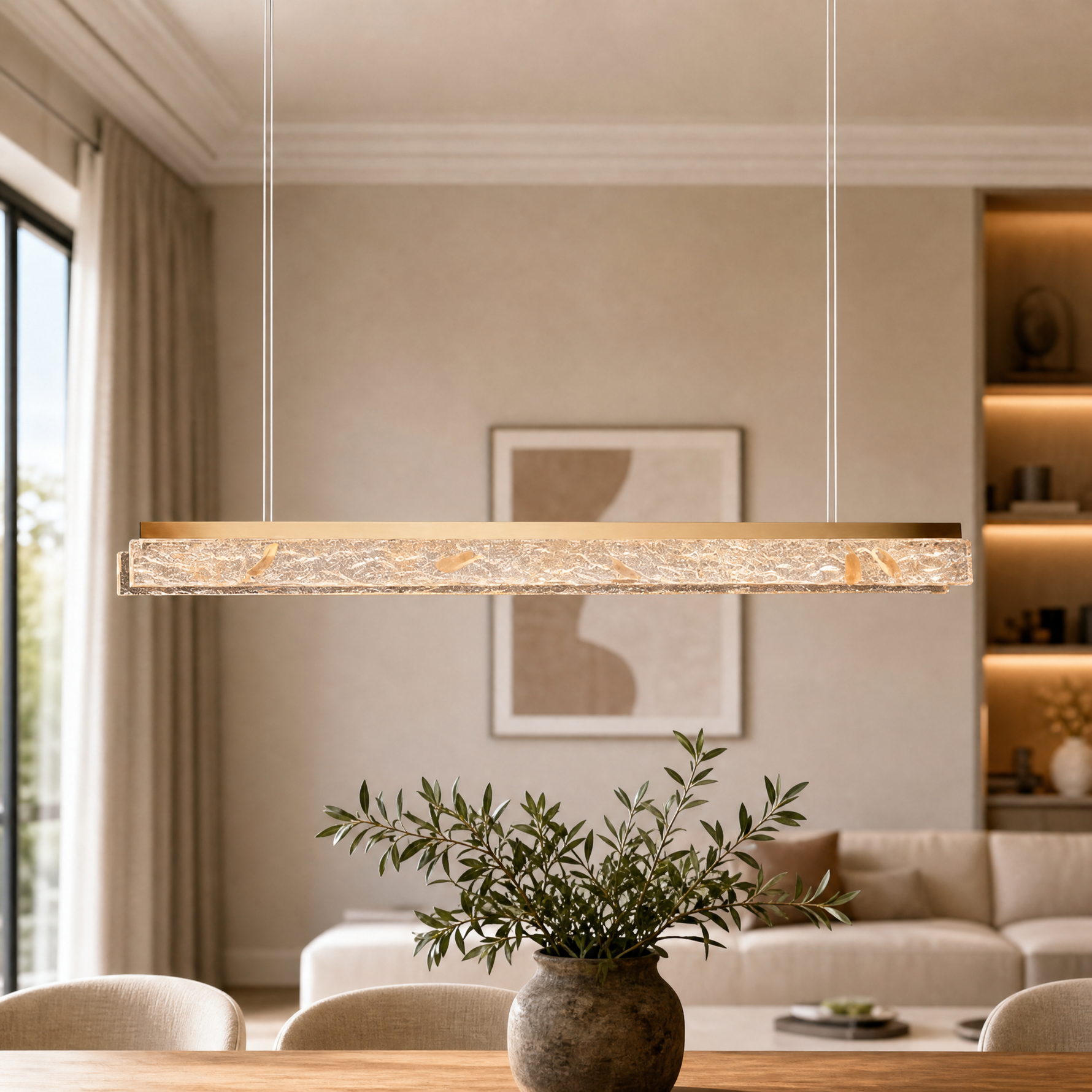 Alps Modern Linear Dining Pendant Light