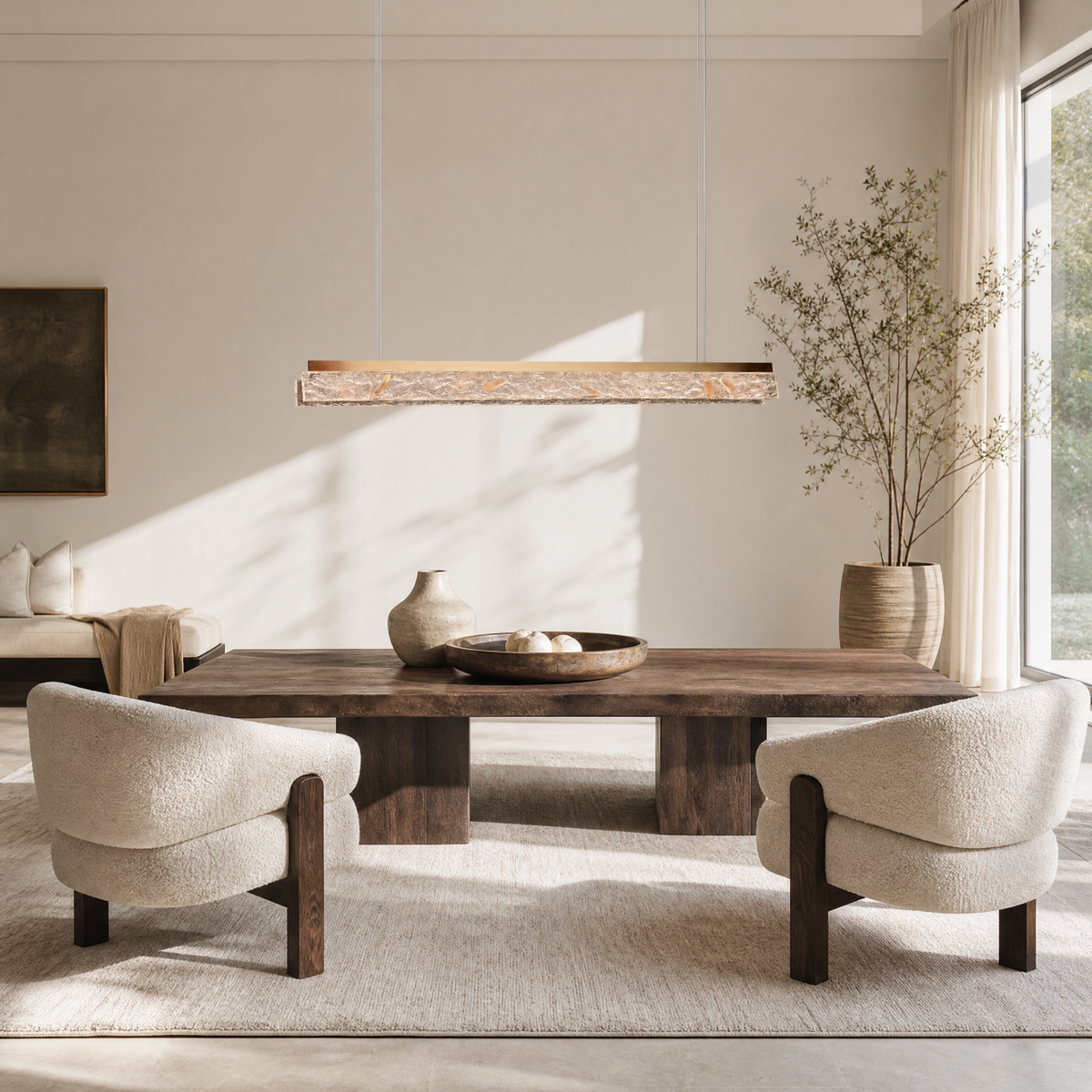 Alps Modern Linear Dining Pendant Light