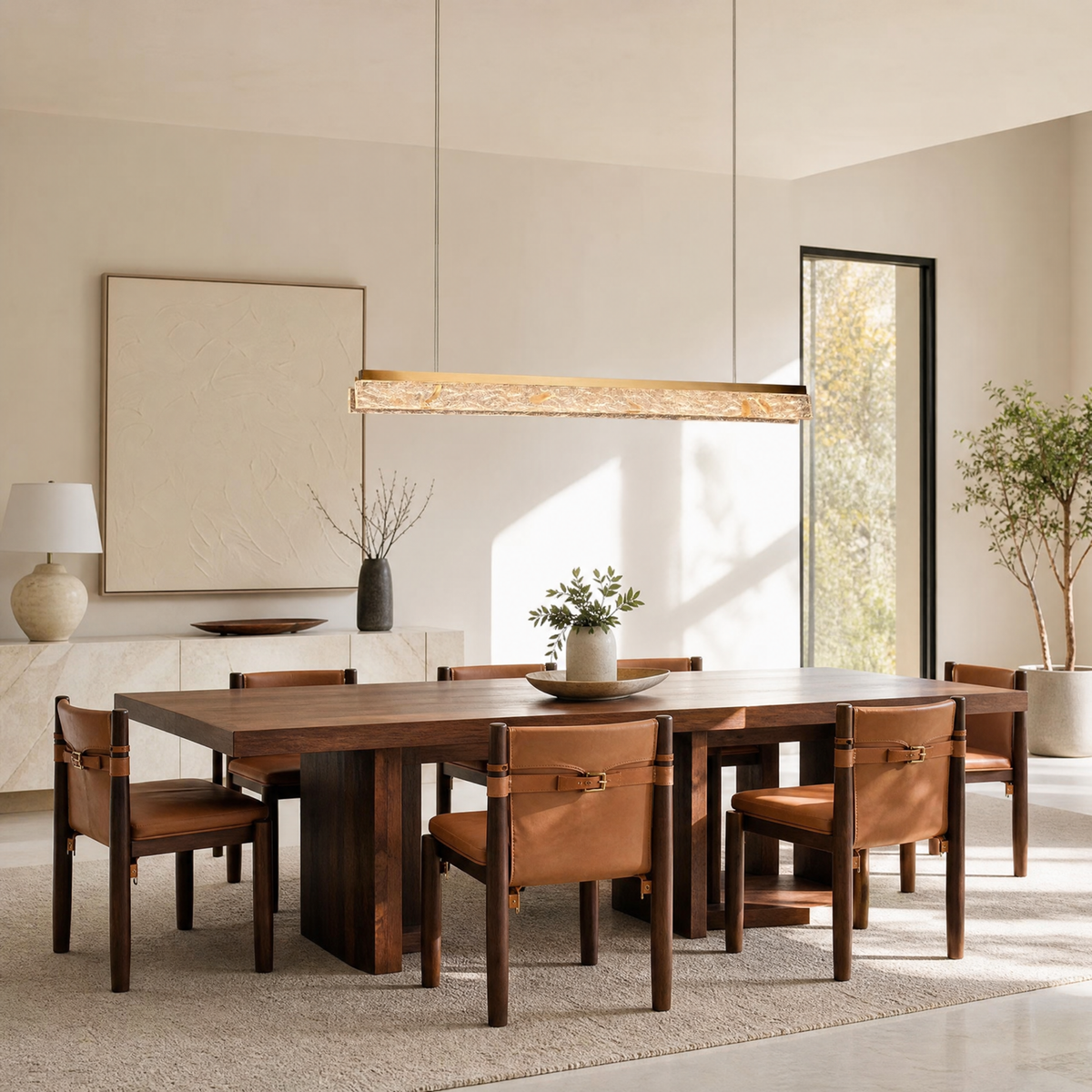 Alps Modern Linear Dining Pendant Light