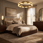 Amara Alabaster Round Ring Chandelier