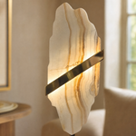 Amber Natural Stone Table Sconce