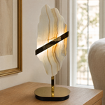 Amber Natural Stone Table Sconce