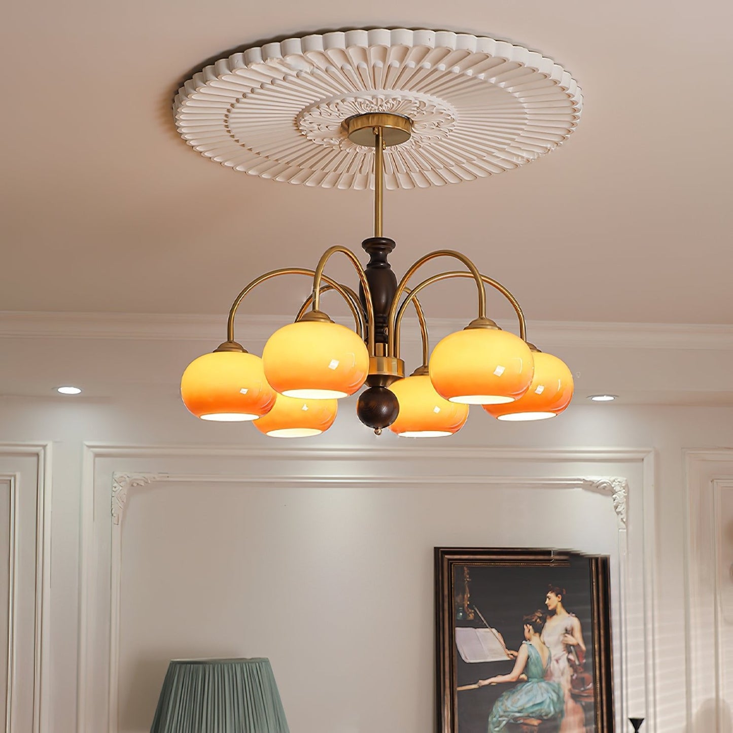 Amberly Arch Chandelier - YIOSI