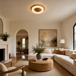 Anello Modern Alabaster Ceiling Light