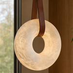 Anello Modern Alabaster Ring Pendant Light