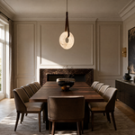 Anello Modern Alabaster Ring Pendant Light