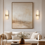 Anello Modern Brushed Brass Wall Sconce