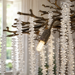 Aniseed Bead Branch Light L1200 - Black