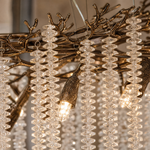 Aniseed Bead Branch Light L1200 - Black