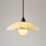 Antique Copper Marble Shade Single Pendant - Single Package - Copper Color
