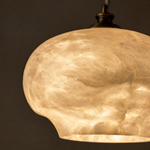 Apple Shape Pendant Alabaster