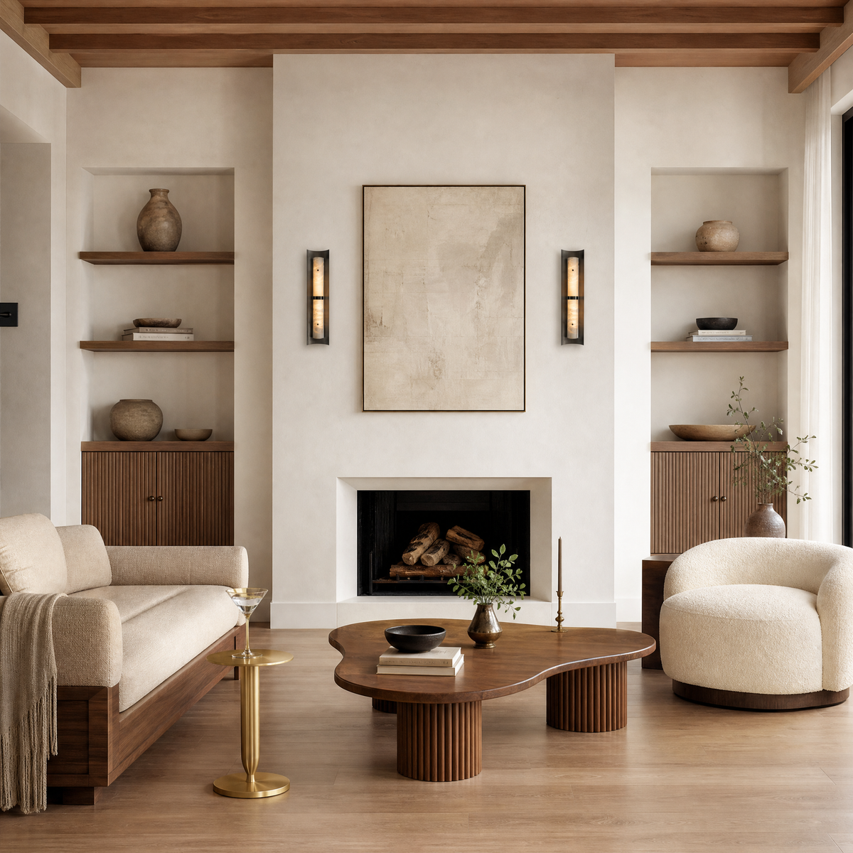 Arden Cylinder Black Wall Sconce