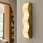 Arden Modern Zigzag Wall Lamp Hallway