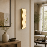 Arden Modern Zigzag Wall Lamp Hallway