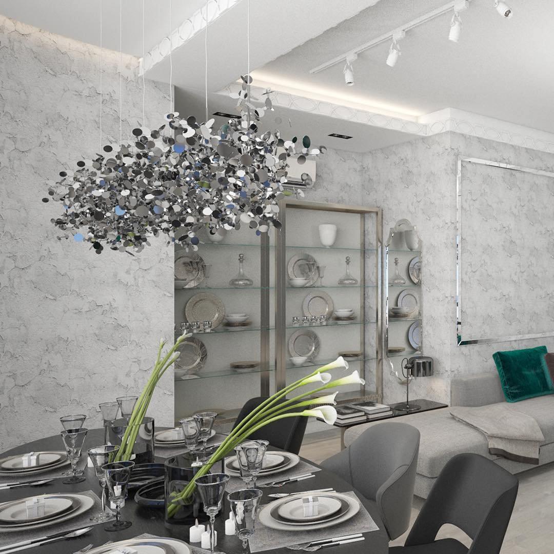 Shimmering Cloud Chandelier - YIOSI