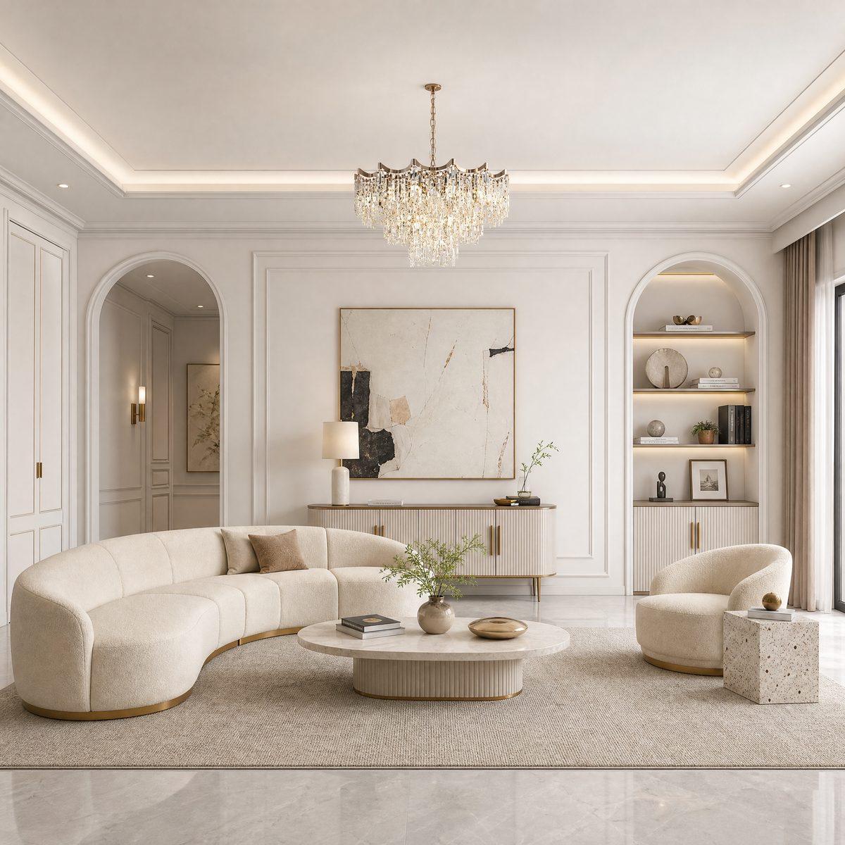 Aria Crystal Chandelier