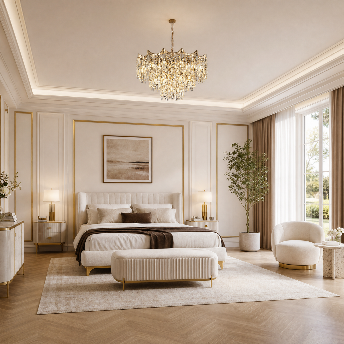 Aria Crystal Chandelier