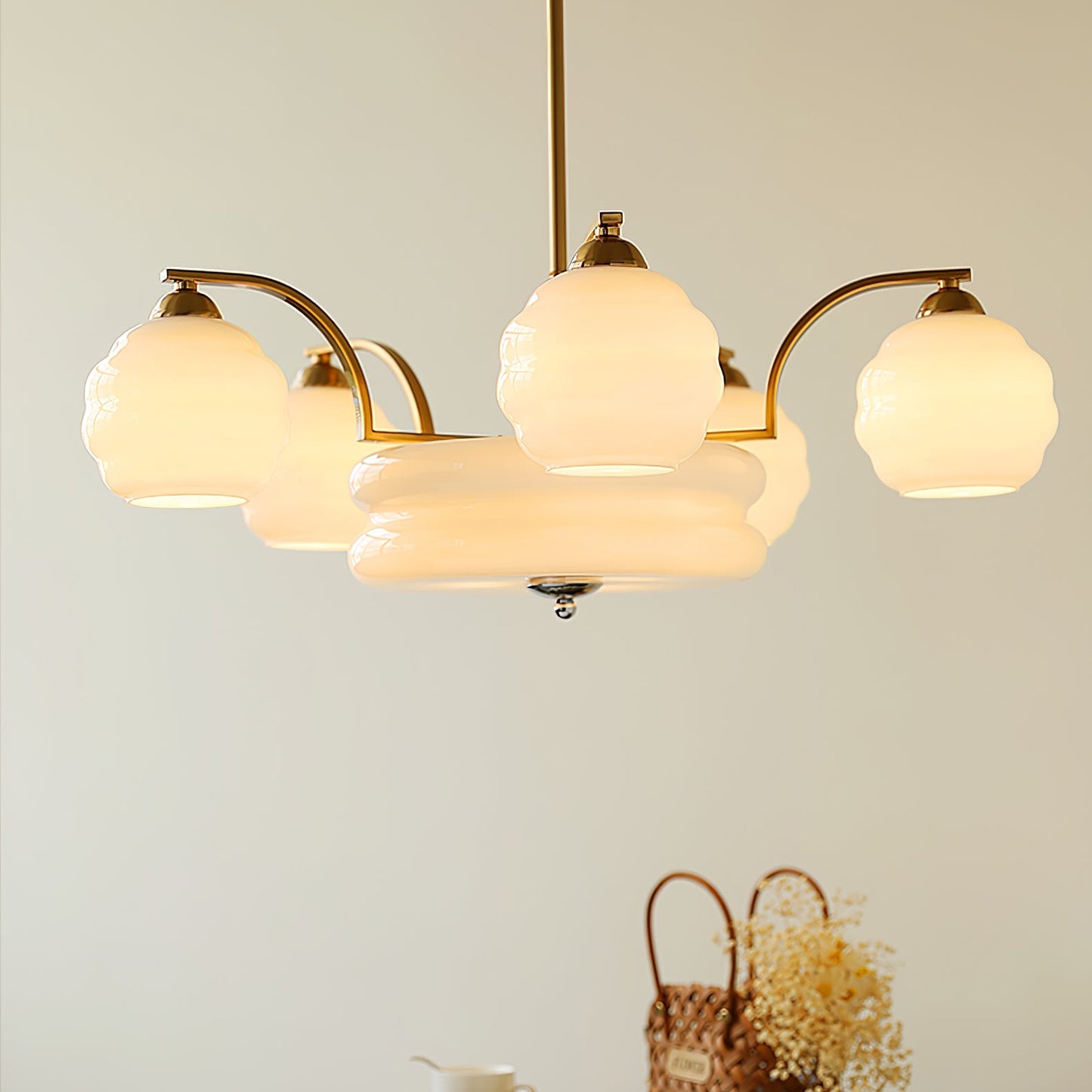 Art Deco Vintage Chandelier - YIOSI