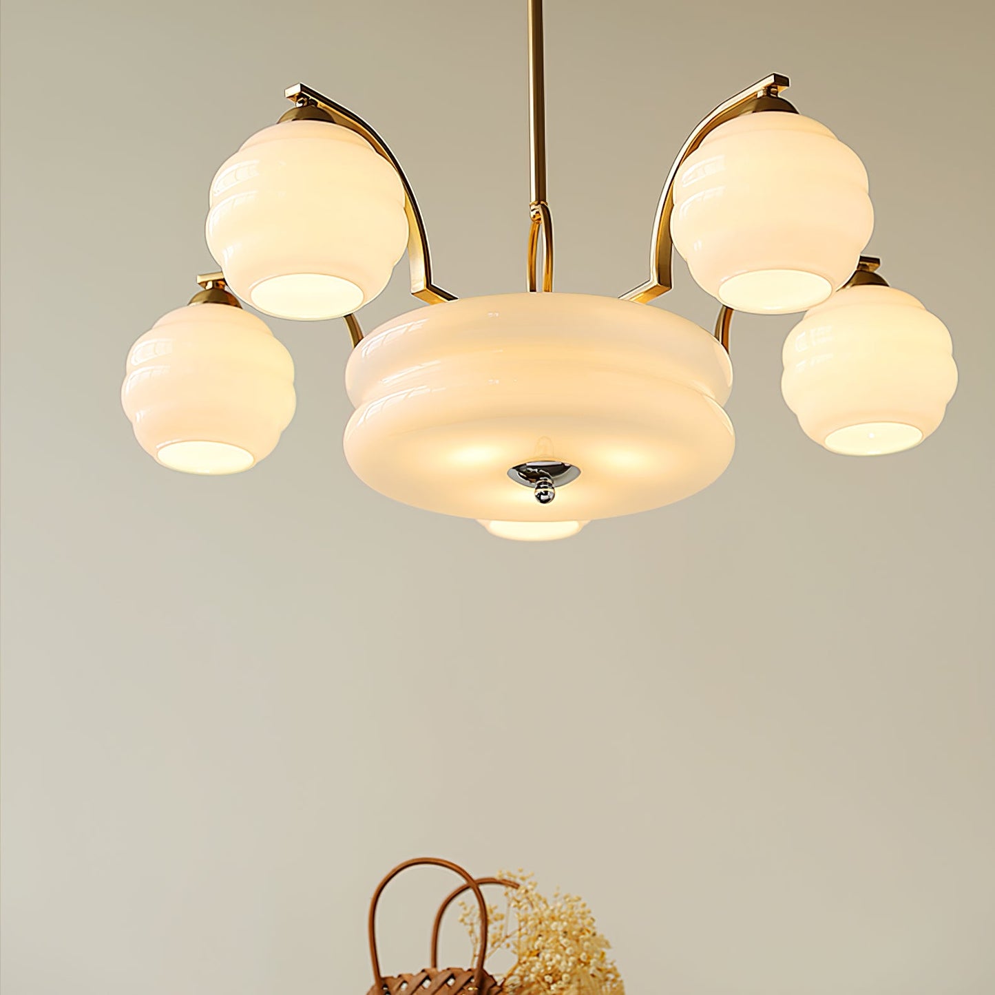 Art Deco Vintage Chandelier - YIOSI