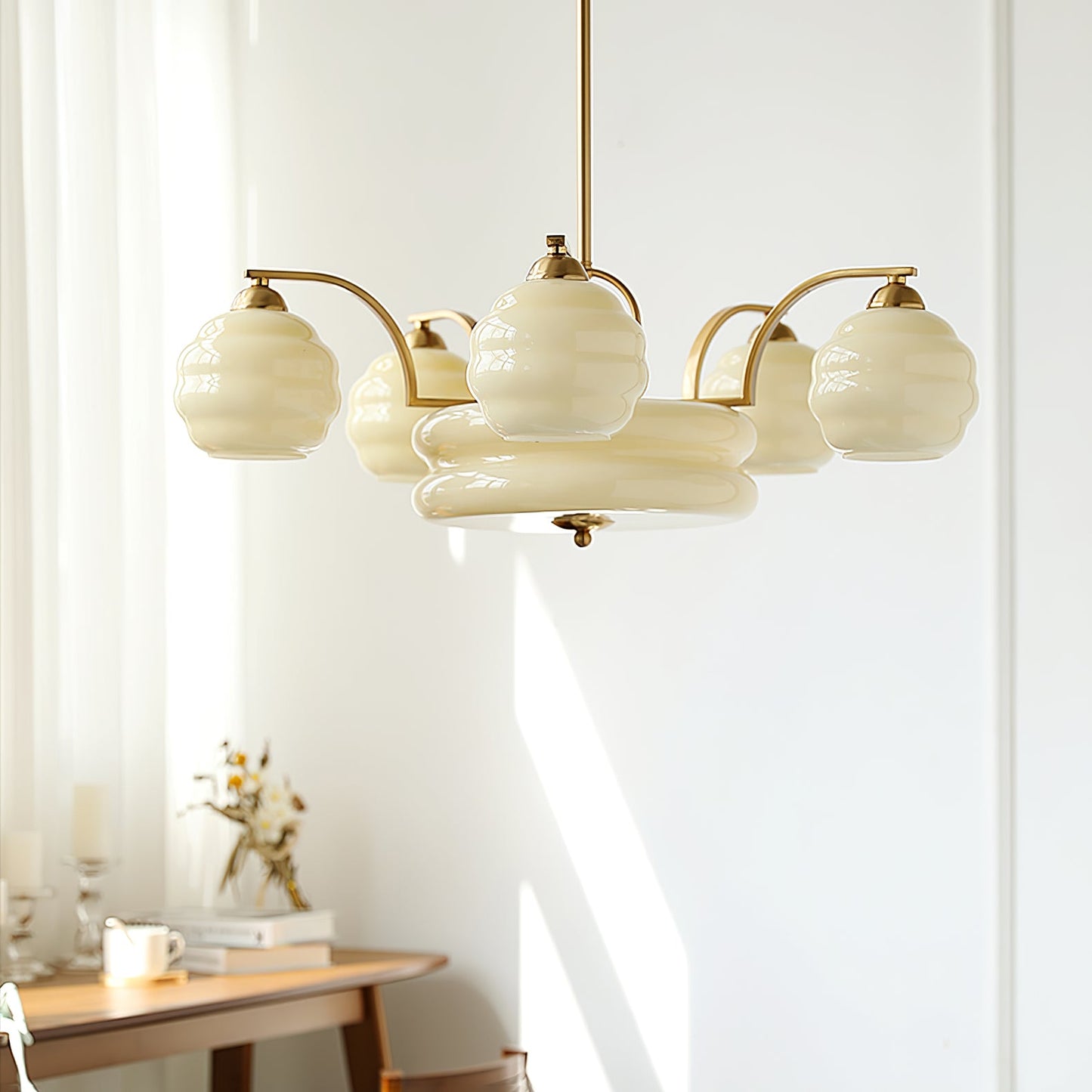 Art Deco Vintage Chandelier - YIOSI