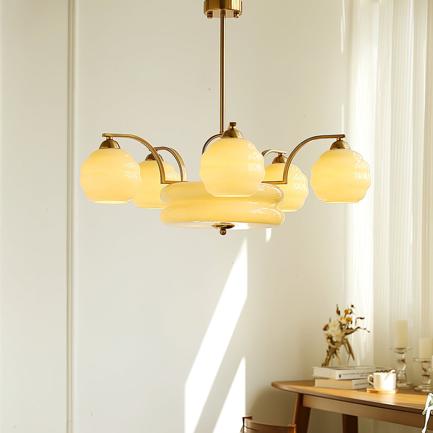 Art Deco Vintage Chandelier - YIOSI