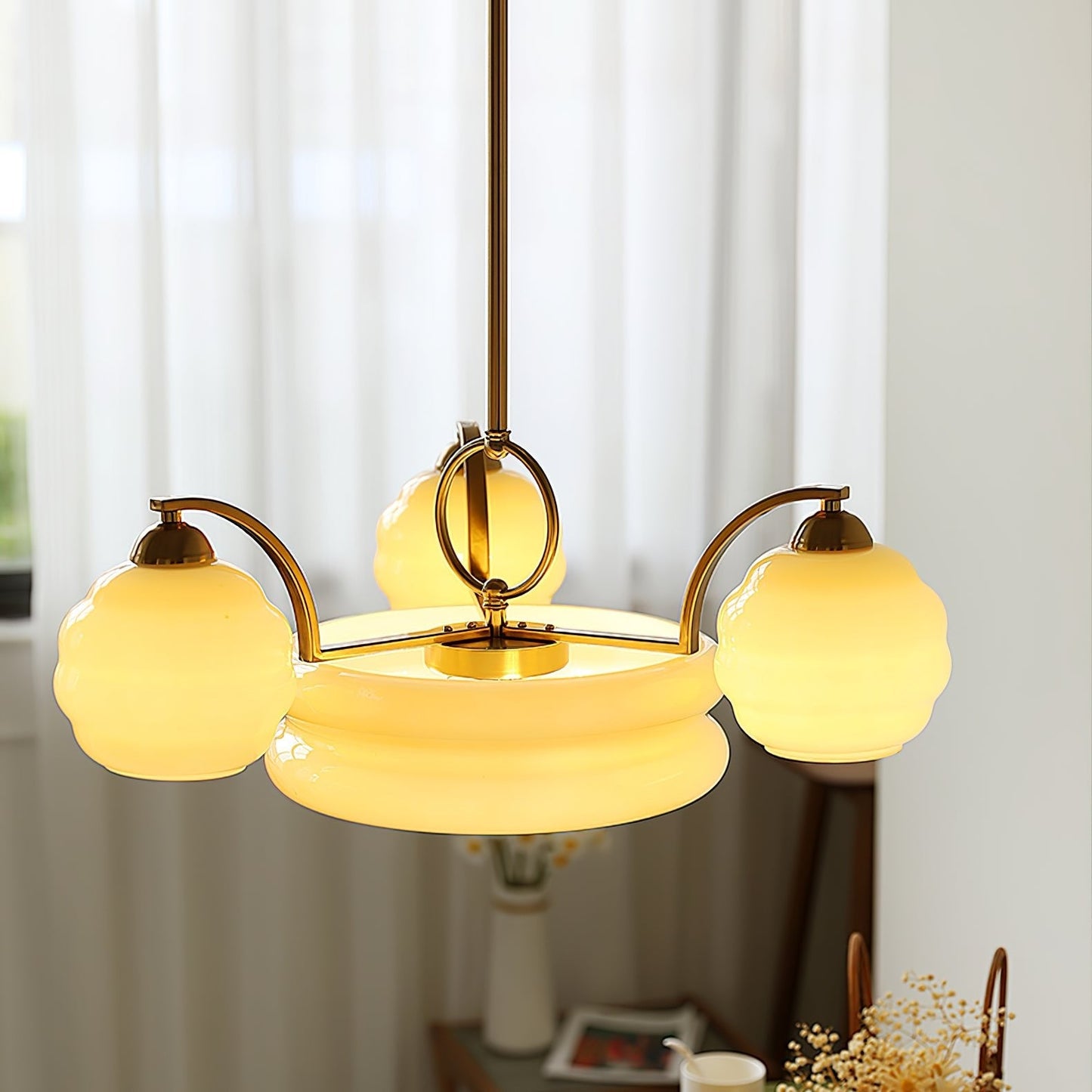 Art Deco Vintage Chandelier - YIOSI