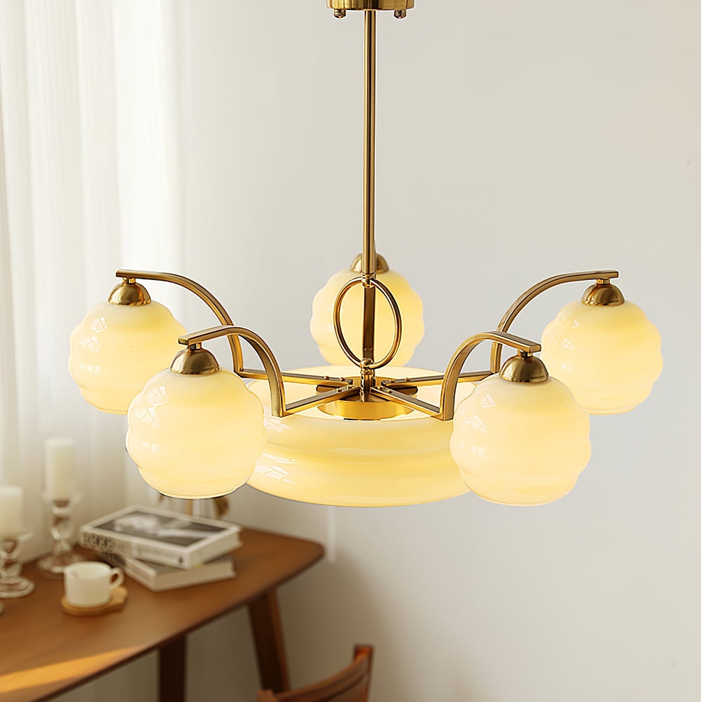 Art Deco Vintage Chandelier - YIOSI