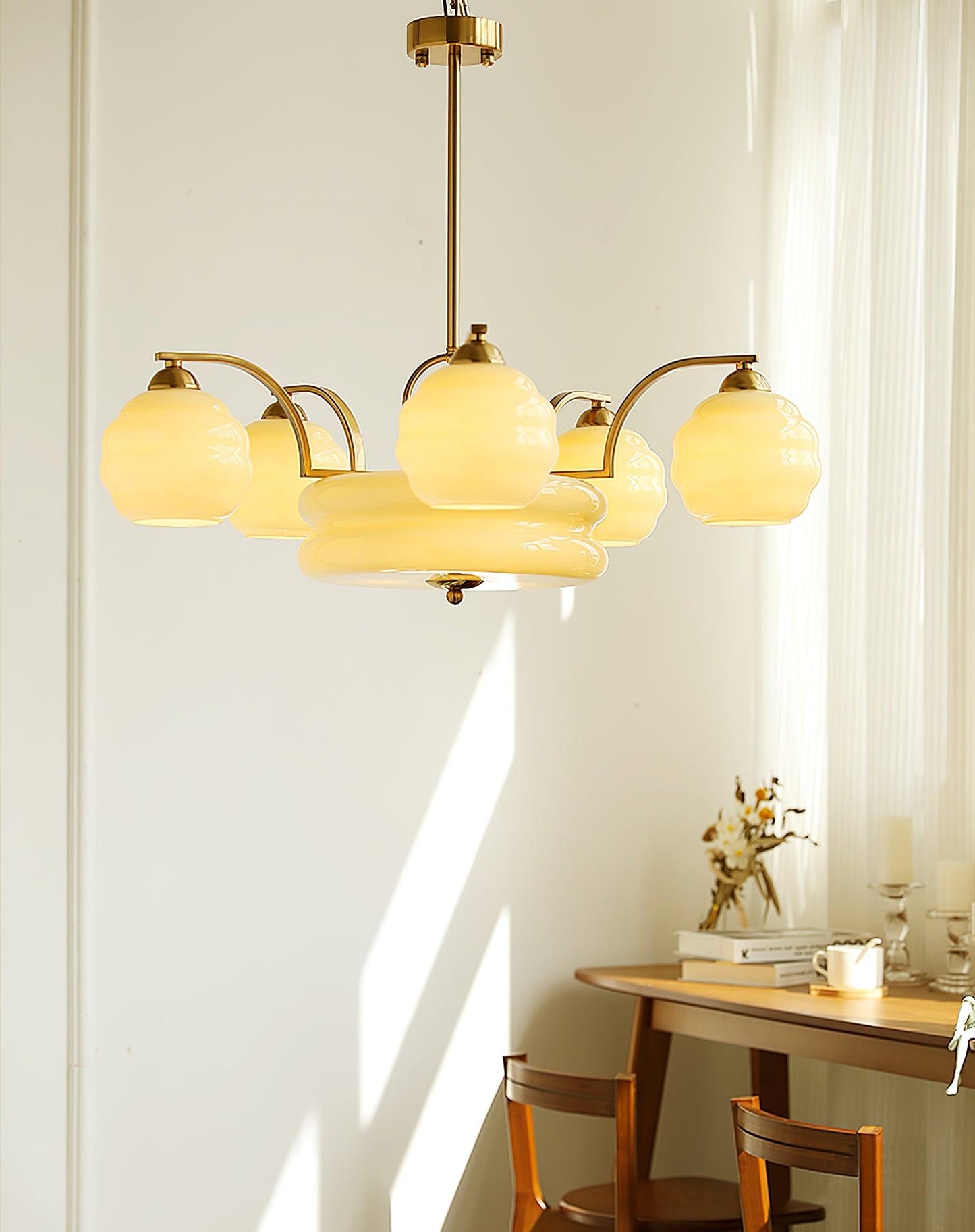 Art Deco Vintage Chandelier - YIOSI