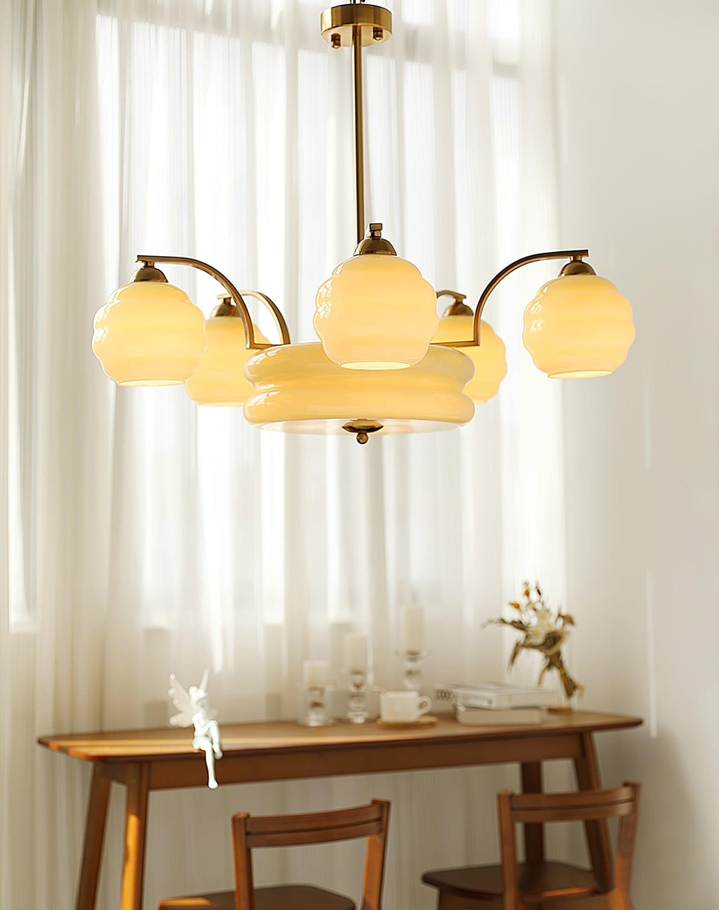 Art Deco Vintage Chandelier - YIOSI