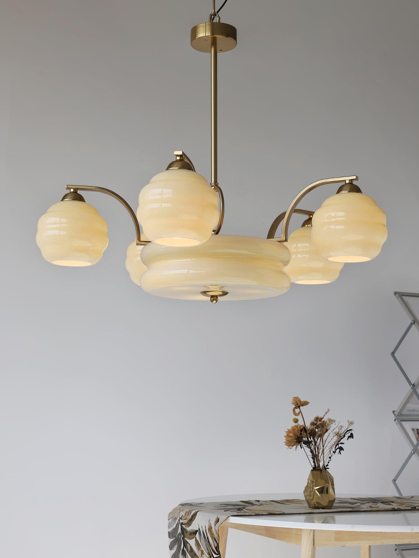 Art Deco Vintage Chandelier - YIOSI