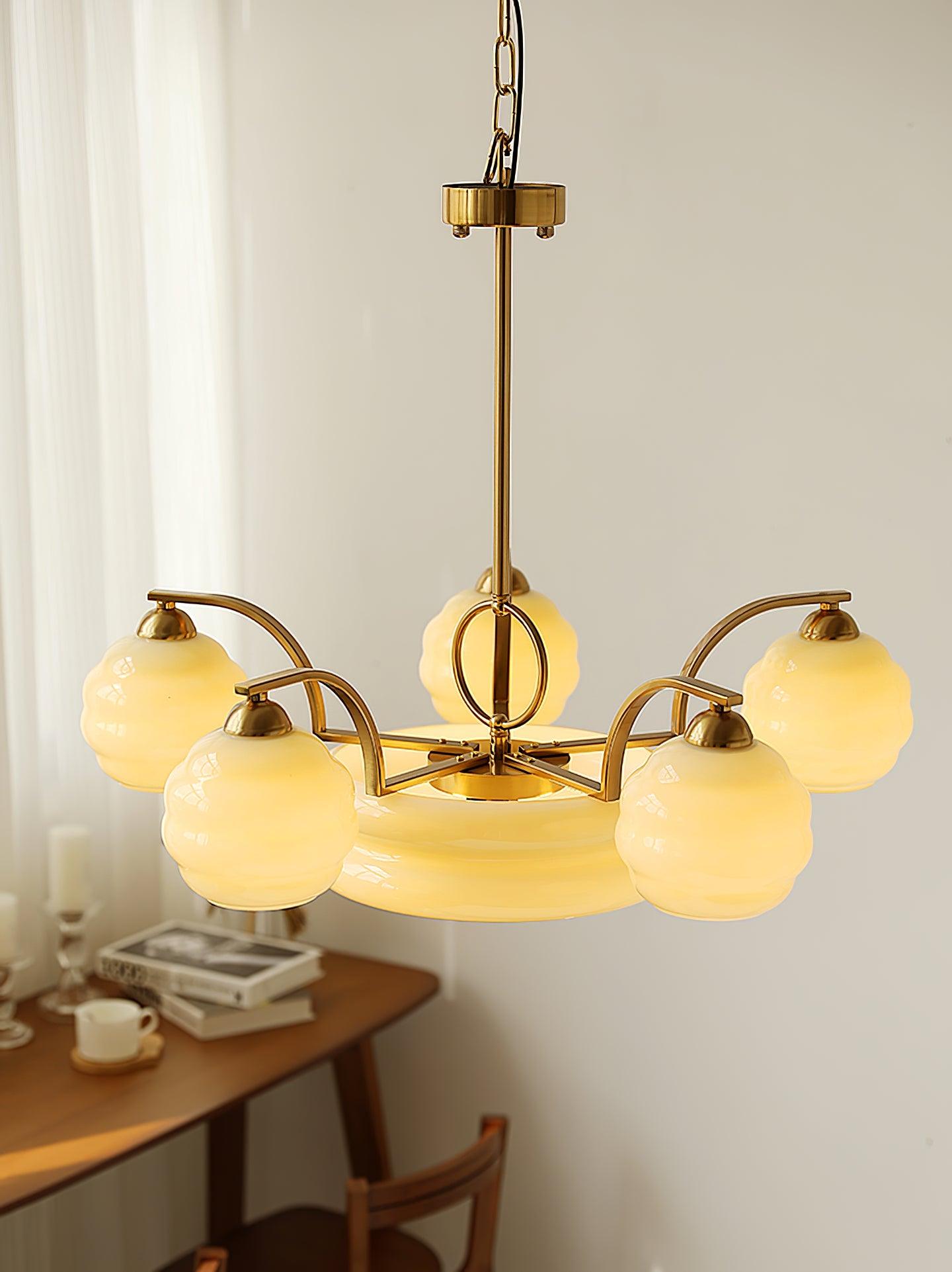 Art Deco Vintage Chandelier - YIOSI
