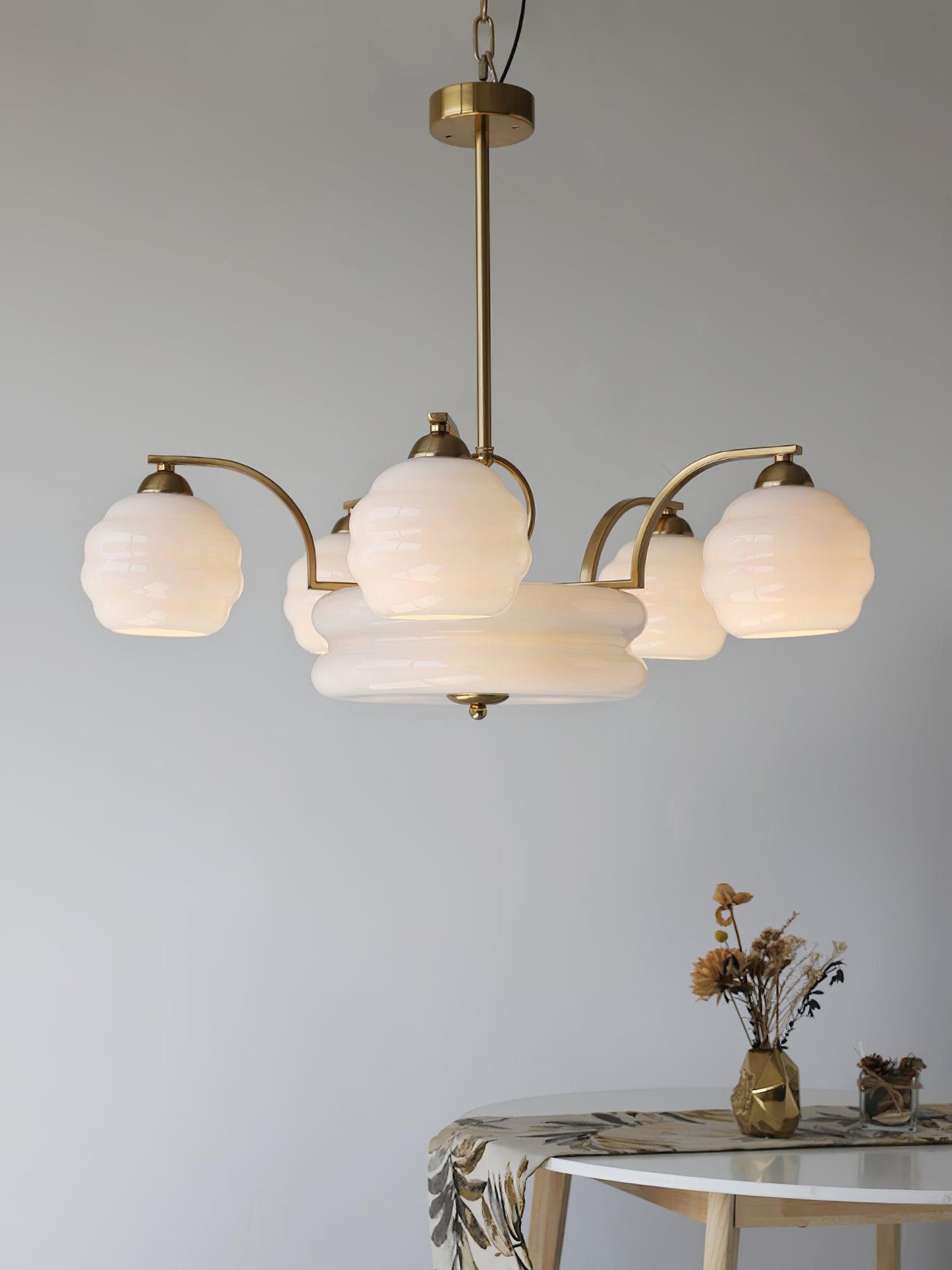 Art Deco Vintage Chandelier - YIOSI