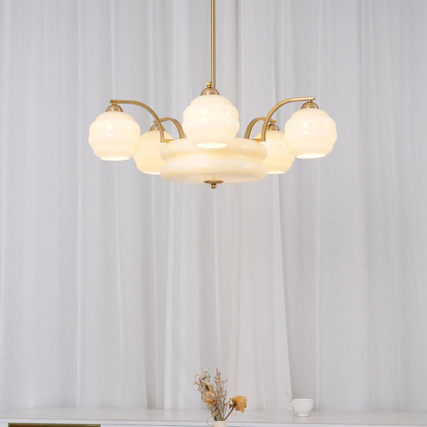 Art Deco Vintage Chandelier - YIOSI