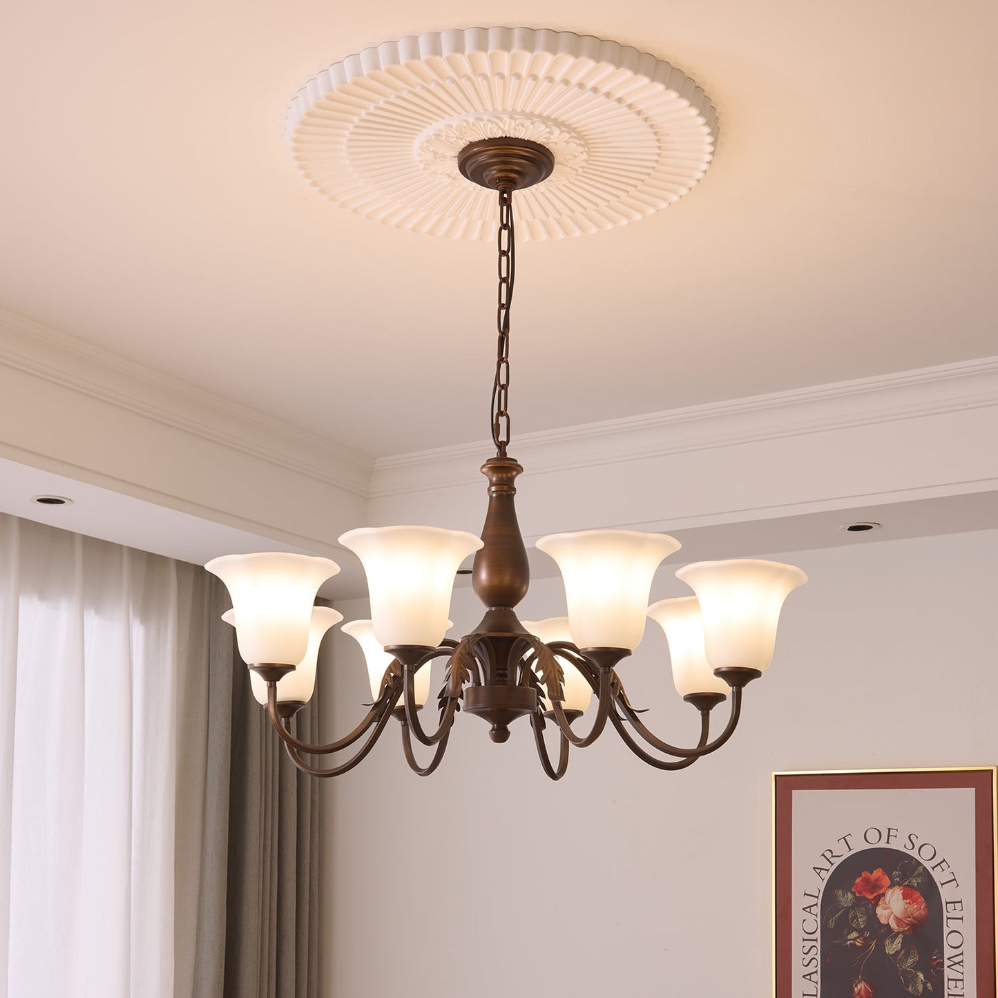 Aurelia Fleur Chandelier - YIOSI