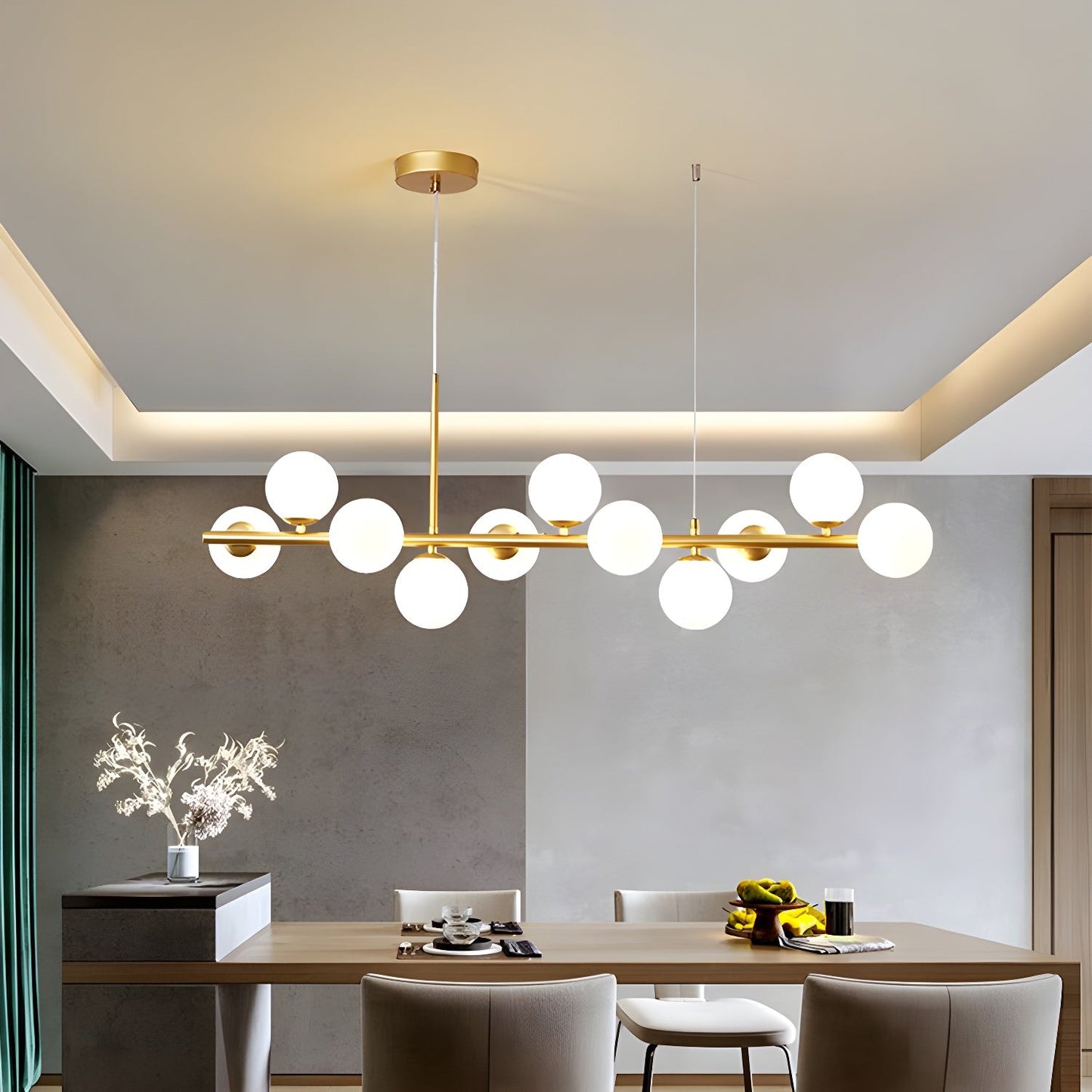 Aurelia Globe Chandelier - YIOSI