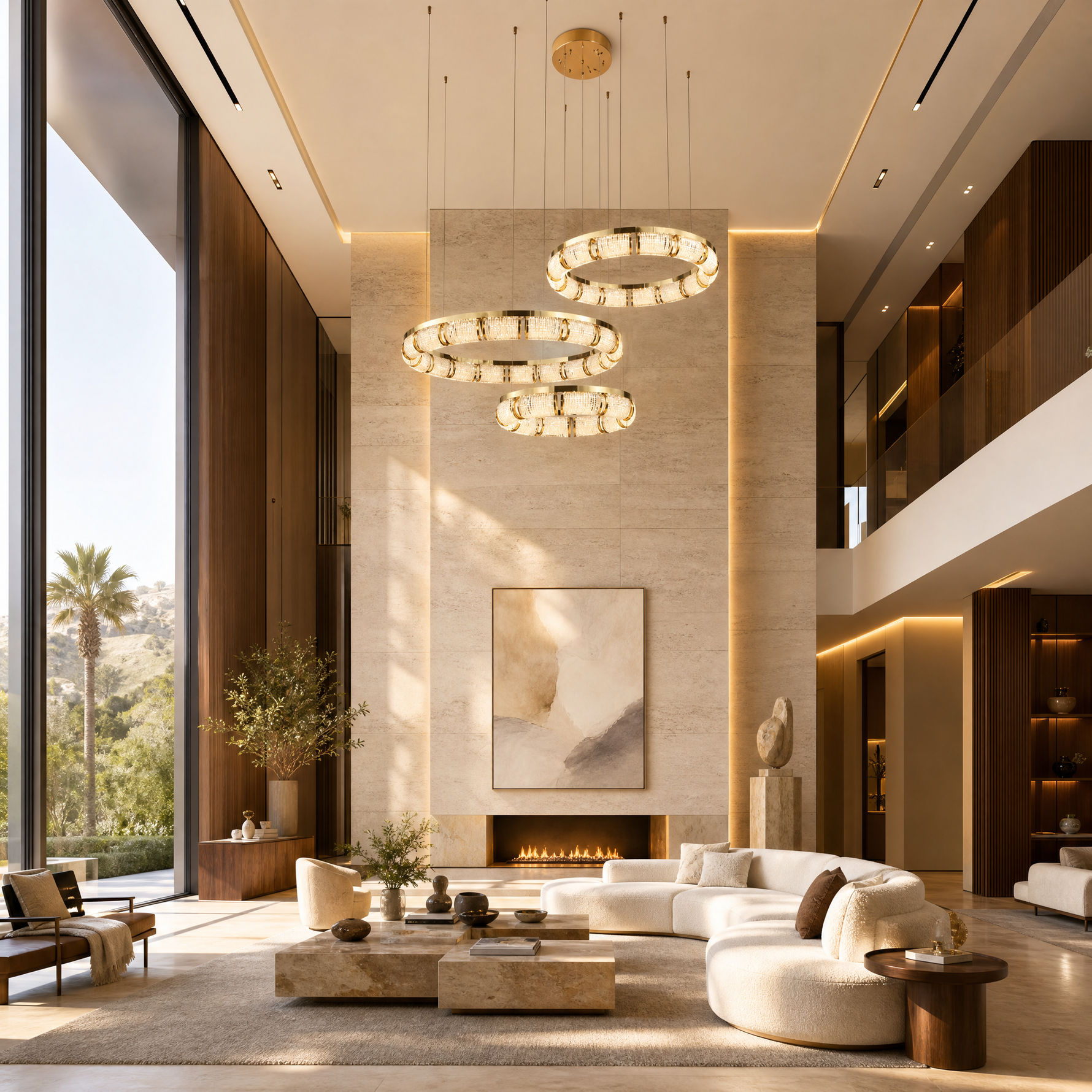 Aurora Smart Cascade Chandelier