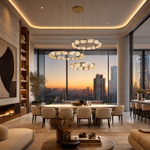 Aurora Smart Cascade Chandelier