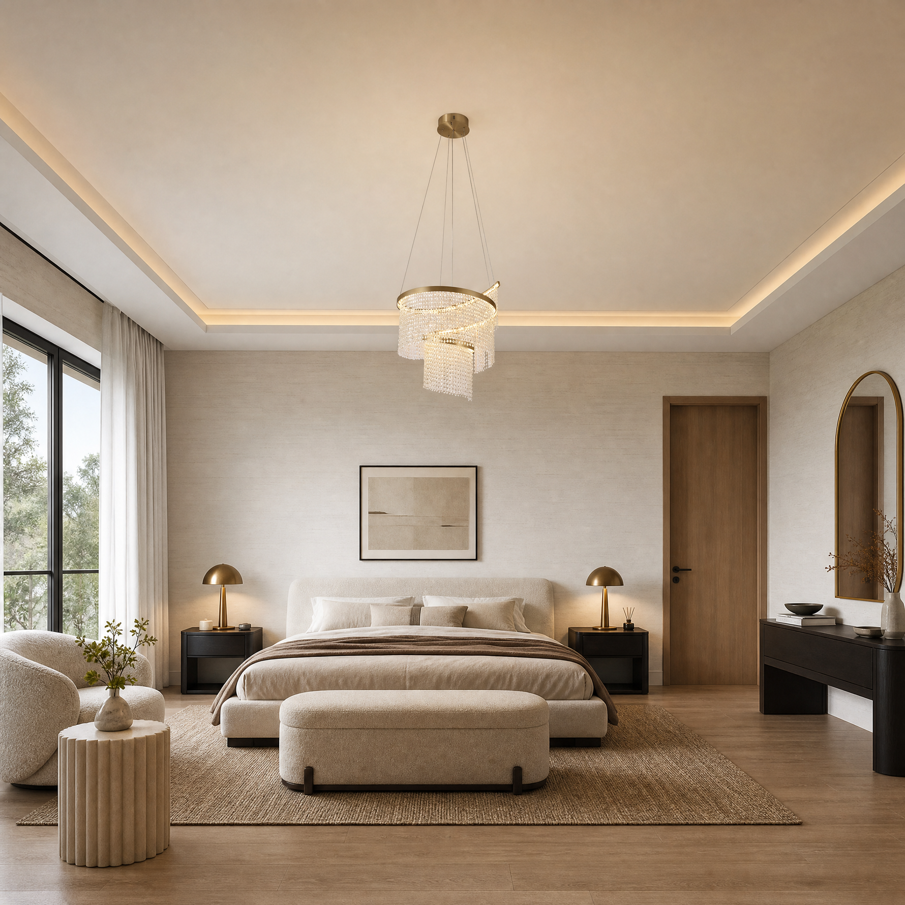 Bacca Crystal Chandelier