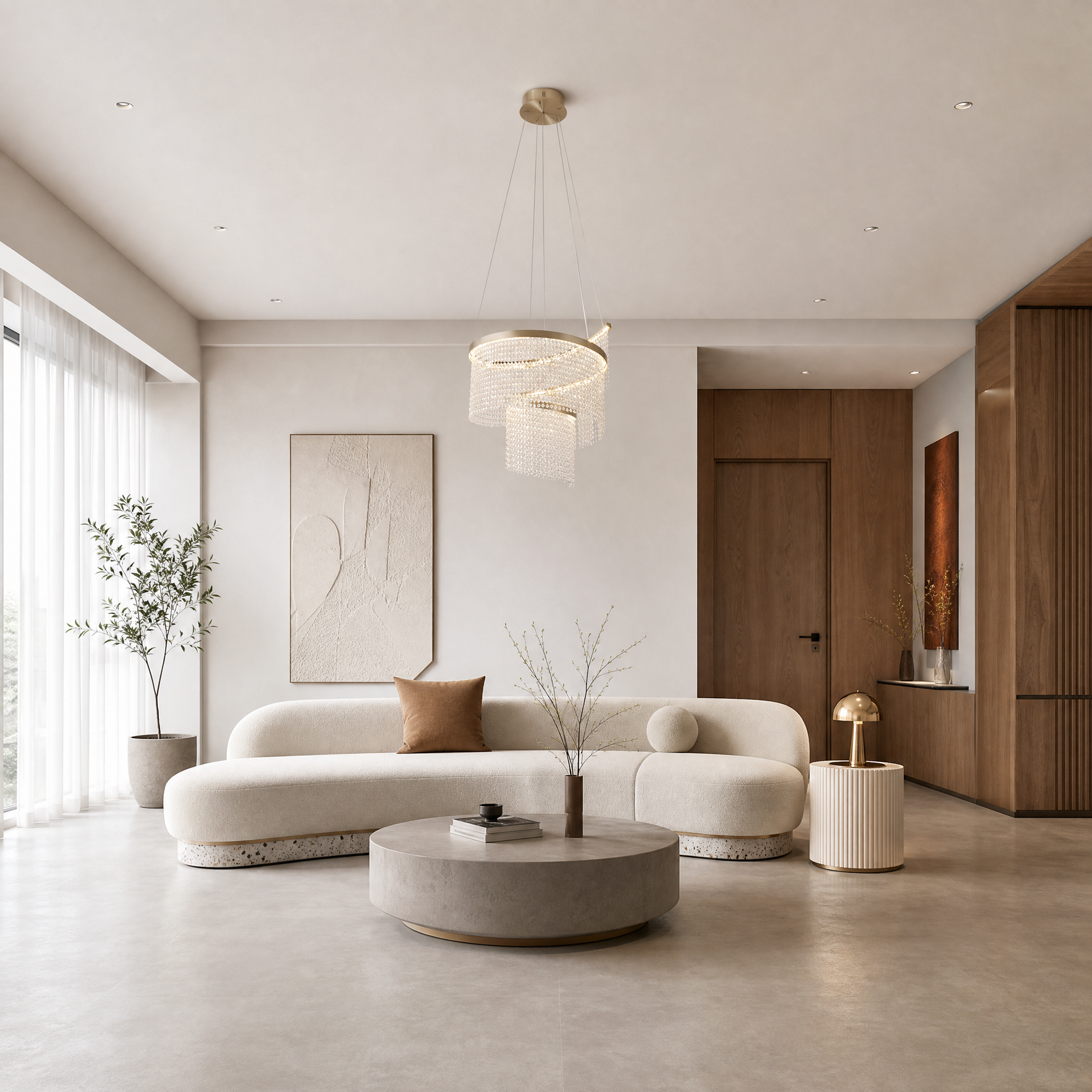Bacca Crystal Chandelier
